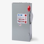 Eaton  Safety Switch  30a  3p  600vac 250vdc  Type Dh  Fusible  Nema 3r   dh361frk
