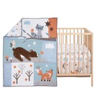 Bedtime Originals Sleepytime Bear Woodland 3-pc Baby Nursery Crib Bedding Set
