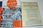Vtg 1935 Mccord Copper Asbestos Gasket Catalog   better Asbestos   Wyandotte  Mi
