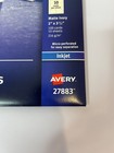 Avery Matte Ivory Business Cards Lot Of 2 Packages 27883 200 Cards