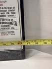 Jim Beam Bourbon Whiskey Tin Sign 16 75x11 5 Kentucky Straight Metal Bar Tacker
