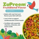 Zupreem Fruitblend Bird Food 2 Pound Multicolor Pellets For Medium Birds