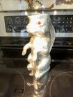 1979 Arthur Court Rabbit Pitcher Vintage Aluminum Bunny Rabbit Vase 11   