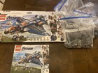 Lego Marvel Avengers Ultimate Quinjet 76126 Set W  Minifigures  Box   pre-owned 