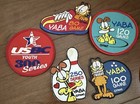 Vintage Lot Of  9  Young American Bowling Alliance Yaba Garfield Patches Etc 