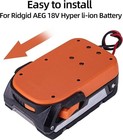 13w 16 4ft Underwater Green Fishing Light For Ridgid 18v Battery Lure Bait Light