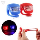 Lot 12 Silicone Bicycle Bike Safety Led Head Front   Rear Tail Light Set New Usa
