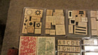 Huge Lot Of 200  Rubber Stamps Wood Block Most Never Used Crafting Scrapbook