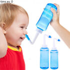 300ml Nasal Wash Neti Pot Nose Cleaner Bottle Irrigator Sinus Rinse Adult Child0