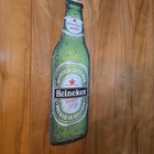 Heineken Imported Lager Beer Bottle-shaped Sign  brewed In Holland 