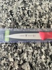 Henckels Red 3 5    Paring Knife Stainless Steel Fruits Vegetables Prep New