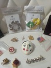 Vintage Pendant   Pin Lot Of 29 Mixed Estate other Pre-owned Costume Jewelry Lot