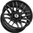 Xf Off-road Xf-232 20x10 8x6 5  8x170 -24mm Black milled Wheel Rim 20  Inch