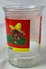 Curious George Welch   s Jelly Jar Glass  1 Red Rare Juice Jam Grape Glass