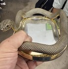 Gold Snake Vanity Mirror Tray Perfume Jewelry Candle Holder Bath And Body Works