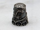 Vintage Taxco Sterling Silver Thimble 925 Mexico Filigree