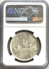 1952 Silver Canada  1 Dollar George Vi Coin Ngc Mint State 62