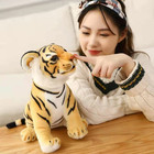 Tiger Stuffed Animal cute Realistic Plush Tiger Toy Kids Baby-usa Stock