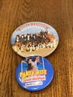 Vtg Pins World Famous Budweiser Clydesdales Party Nite Bud Lite Spuds Mackenzie