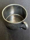          Vintage 30   s Mickey Mouse Plated Child Cup Playing A Banjo         