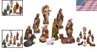 Celebrate Christmas With 6-inch Nativity Set     11 Intricately Detailed Figures