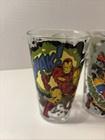 3 Marvel Comics Avengers Thor Iron Man Captain America Tumbler Drinking Glasses
