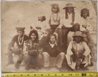 1901 Adam Clark Vroman Original Hopi Zia Pueblo Men Of Sichimovi Gelatin Photo