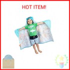 Franco Kids Bath And Beach Soft Cotton Terry Hooded Towel Wrap  24  X 50 