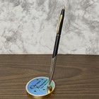 Cross Classic Century Satin Black   Gold Ballpoint Pen Euc Made In Usa 