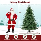 7  Pre-lit Artificial Christmas Tree Hinged 1130 Branch Tips   380 Led Lights