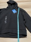 Nwt Dsg Girls Sport Fleece Top Hoodie Black Sweatshirt Size Small Soft