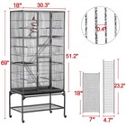 69   Extra Large Small Animal Cage For Ferret Chinchilla Sugar Glider W  3-level