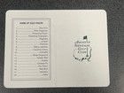 Jack Burke Autographed Masters Scorecard - Guaranteed To Pass