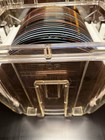Vintage 300mm 12 Inch Patterned Silicon Wafer Full Case Lot Of 25 Integrated Cir