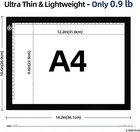 A4 Tracing Light Box  Led Board Adjustable Brightness Light Pad White