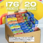 20 Flavor Variety Pack - 176 Sugar Free Drink Mix Packets - Water Flavoring S   