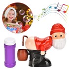 Bubble Blowing Santa - Fart Bubble Machine With Flashing Lights   Music Gift