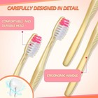 New 1000 Pcs Disposable Toothbrushes Bulk Wrapped Soft Bristle Travel Yellow