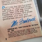 Vtg 1987 Frederick s Of Hollywood  Vol 52 Issue 320 Discover The New Frederick s