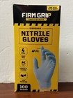       600 Gloves      pro Cleaning Disposable Heavy Duty 4-mil Nitrile Gloves Firm Grip