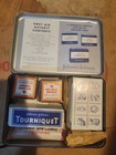Vintage Johnson Johnson First Aid Travel Kit  Used Slightly 1957
