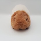 Alpaca Fur Plush Brown   White Guinea Pig - Peru Made 7    Stuffed Animal