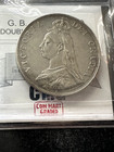 1888  Great Britain  Double Florin  Coin Mart Graded  vf-30   Km  763