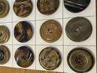 30 Cool Vintage Celluloid Buttons On Collector s Card 1 5  Diameter Large