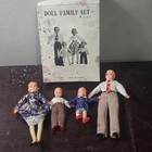 Vintage Dollhouse Family     Caco Thread-wrapped Limbs     Redhead Family  5100