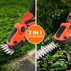 24v Hedge Trimmer   Cordless Grass Shear 2 In 1 Handheld Grass Trimmer 2 Battery
