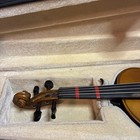 Cecilio Cvn-500 Solidwood Ebony Fitted Violin W  Case