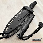 7  Double Edge Tactical Knife W  Fire Starter Camping Knife Fixed Blade Knife
