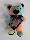 Vintage Lot Of 3 Grateful Dead Bear Beanbag Plush With Tags Steven Smith Bb4 