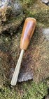 Single Prong Divot Tool - Brass - Whitetail Deer Antler- Golf Ball - Putting